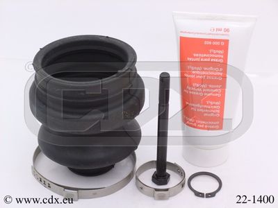 Комплект пыльника, приводной вал CDX 22-1400 для MERCEDES-BENZ HECKFLOSSE
