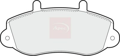 APEC Brake Pad Set, disc brake PAD1042