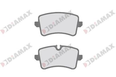 DIAMAX N09713 Тормозные колодки и сигнализаторы для AUDI A8 D4 (4H2, 4H8, 4HC, 4HL) 4.2 FSI quattro