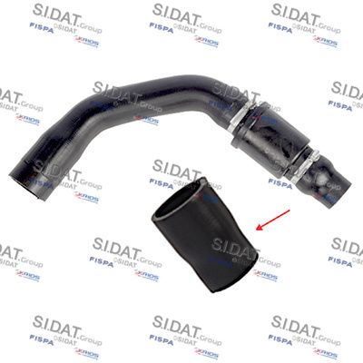 въздуховод за турбината SIDAT 502956