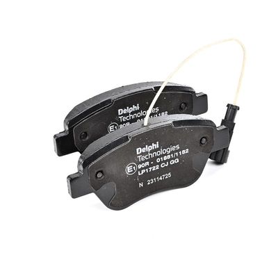BREMSBELAGSATZ SCHEIBENBREMSE DELPHI LP1722 27