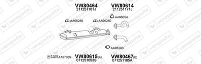 SISTEM DE ESAPAMENT VENEPORTE 800345