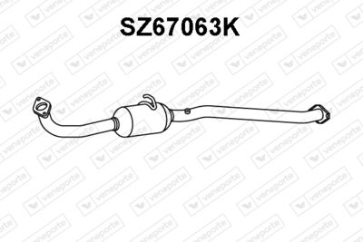 Катализатор VENEPORTE SZ67063K для SUZUKI SWIFT