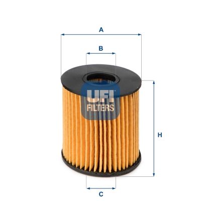Масляный фильтр UFI 25.060.00 для PEUGEOT 207
