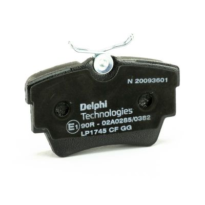 BREMSBELAGSATZ SCHEIBENBREMSE DELPHI LP1745 37