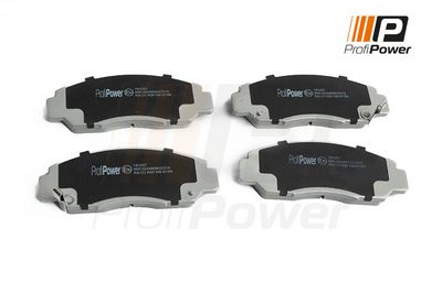 stabdžių trinkelių rinkinys, diskinis stabdys 1B1257 ProfiPower