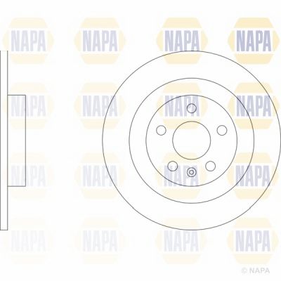 Brake Disc NAPA PBD8737