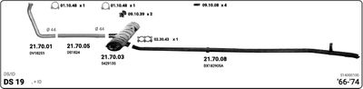 Układ wydechowy IMASAF 514000100