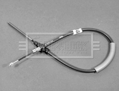 BORG & BECK BKB1861 Трос ручного тормоза  для PEUGEOT 406 купе (8C) 2.0 16V