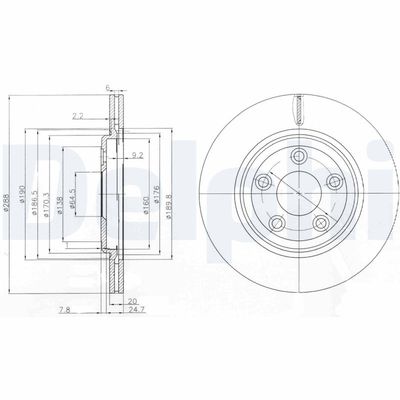 Brake Disc BG3512