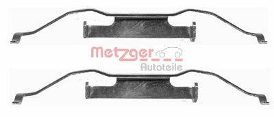комплект принадлежности, дискови накладки METZGER AUTOTEILE 109-1148