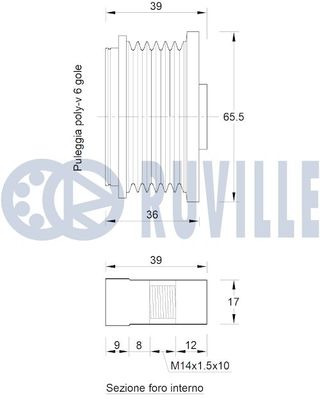 SISTEM ROATA LIBERA GENERATOR RUVILLE 542798 1