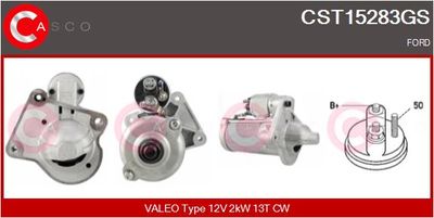 CASCO CST15283GS Стартер для FORD FIESTA VI (CB1, CCN)