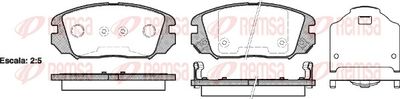 Brake Pad Set, disc brake 1204.02