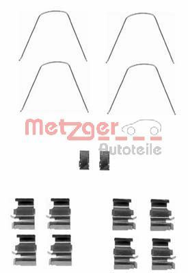 METZGER 109-1651 Комплектуючі дискового гальмівного механізму 