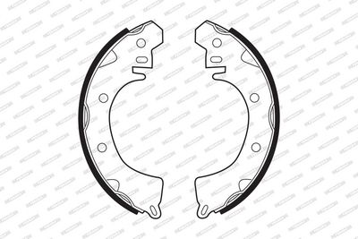 BREMSBACKENSATZ FERODO FSB228 1