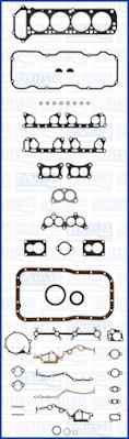 Комплект прокладок, двигатель AJUSA 50095200 для NISSAN BLUEBIRD