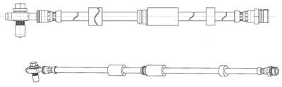 Тормозной шланг CEF 515002 для VW LOAD