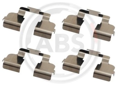 Комплектующие, колодки дискового тормоза A.B.S. 1835Q для RENAULT SANDERO/STEPWAY