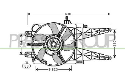LüFTER MOTORKüHLUNG