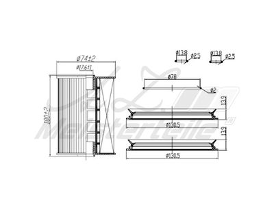 горивен филтър A.Z. Meisterteile AZMT-41-020-1402