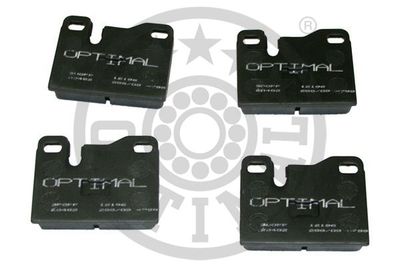 Комплект тормозных колодок, дисковый тормоз OPTIMAL BP-12196 для PORSCHE 924