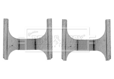 Комплектующие, колодки дискового тормоза BORG & BECK BBK1130 для RENAULT 21