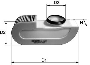 FILTRU AER DAVID VASCO A667 1