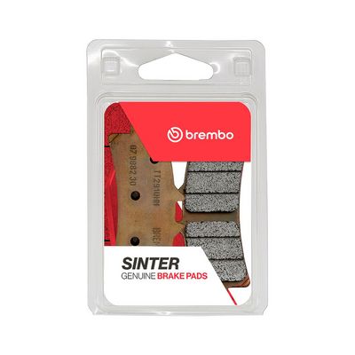 Brake pads Voor, beoogd gebruik: oe gelijkwaardig, materiaal: sinter-93, 42x102,2x7,7mm past: APRILIA RSV  BENELLI IMPETO, TESI  BIMOTA DB  BMW HP2, HP4, S  DUCATI 1098, 1198, 848 600-1400