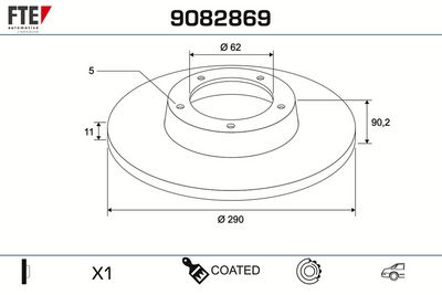 DISC FRANA FTE 9082869