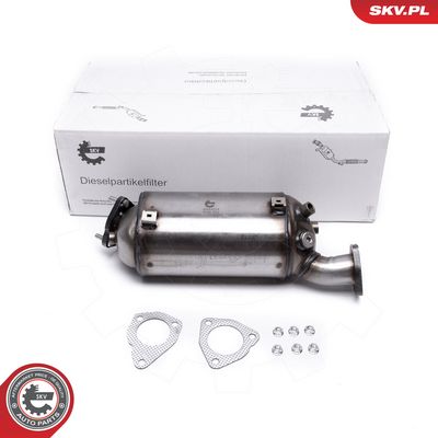 Filtr sazových částic, výfukový systém SKV 62SKV504