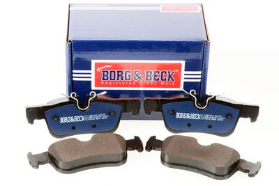 комплект спирачно феродо, дискови спирачки BORG & BECK BBP2499