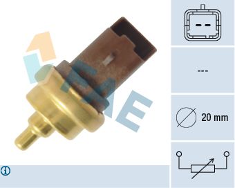 Sensor, kylmedietemperatur FAE 33708