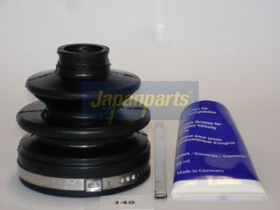 JAPANPARTS Gofruotoji membrana, kardaninis velenas