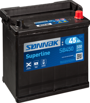 Стартерная аккумуляторная батарея SONNAK SB450 для RENAULT 7