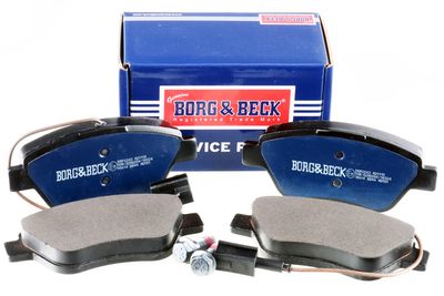 комплект спирачно феродо, дискови спирачки BORG & BECK BBP2243