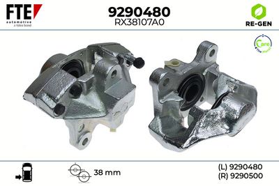 спирачен апарат FTE 9290480