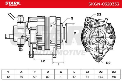 генератор STARK SKGN-0320333