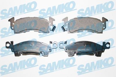 Комплект тормозных колодок, дисковый тормоз SAMKO 5SP1032 для CHEVROLET G20