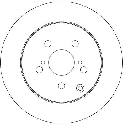 Bromsskiva TRW DF6319