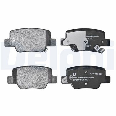 Remblokken set Achter ,