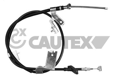 Тросик, cтояночный тормоз CAUTEX 762033 для SUZUKI SPLASH