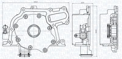POMPA ULEI MAGNETI MARELLI 351516000161 1