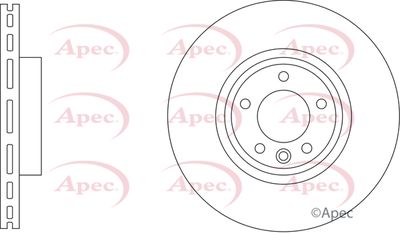 Brake Disc APEC DSK3492