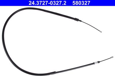 Handremkabel Achter Rechts (1545mm) past: CITROEN XSARA 1.6-2.0D 04.97-08.05