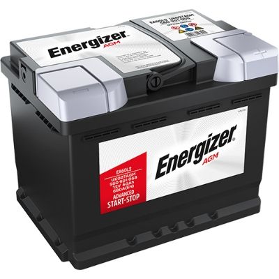 ENERGIZER EA60L2 Аккумулятор  для PEUGEOT  (Пежо 301)