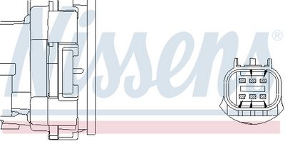 CARCASA CLAPETA NISSENS 955152 5