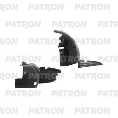 Обшивка, колесная ниша PATRON P72-2206AR для PEUGEOT 406