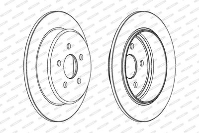 DISC FRANA FERODO DDF1026 1