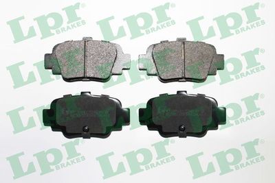 LPR 05P874 Тормозные колодки и сигнализаторы  для NISSAN MICRA II (K11) 1.0 i 16V